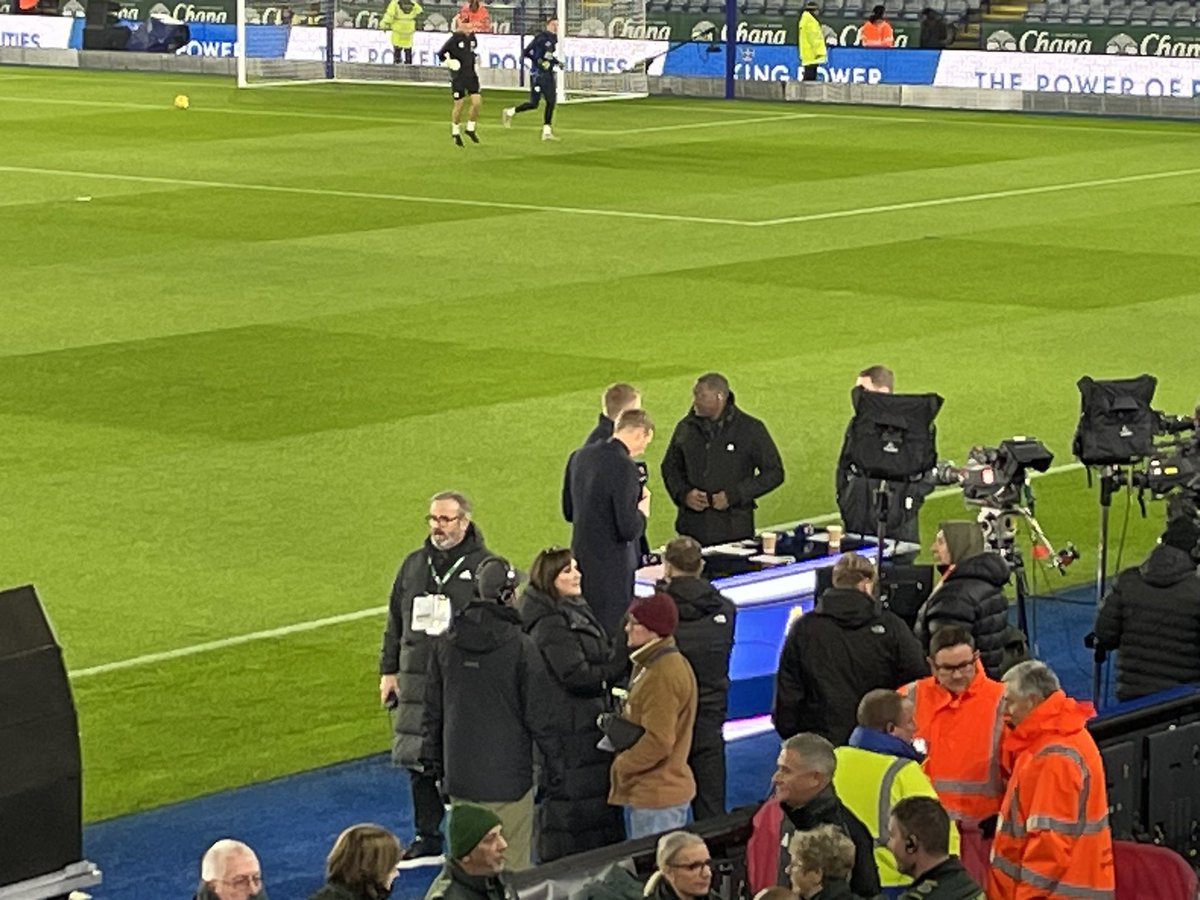 Is that <a href="/TheTalkingThumb/">Steve Brandon</a> I spot at Leicester City tonight? 
Welcome to Leicester. 🗣️👍