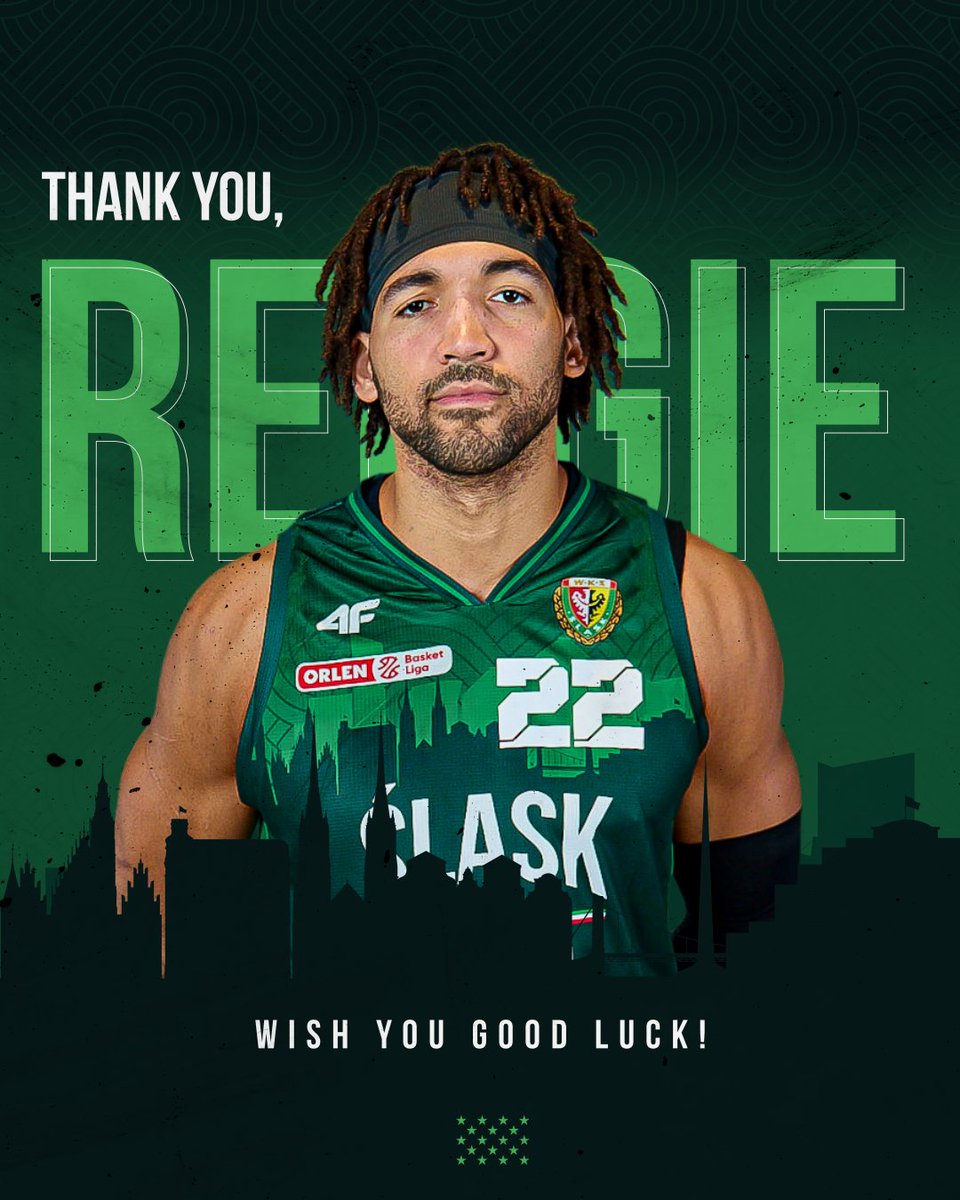 WKS_SlaskBasket's tweet photo. Umowa Reggie'go Lynch'a ze Śląskiem Wrocław została dziś rozwiązana w oparciu o zapisy kontraktowe.
Dziękujemy Reggiemu za występy i życzymy powodzenia!
#plkpl https://t.co/knbaTIvbCP