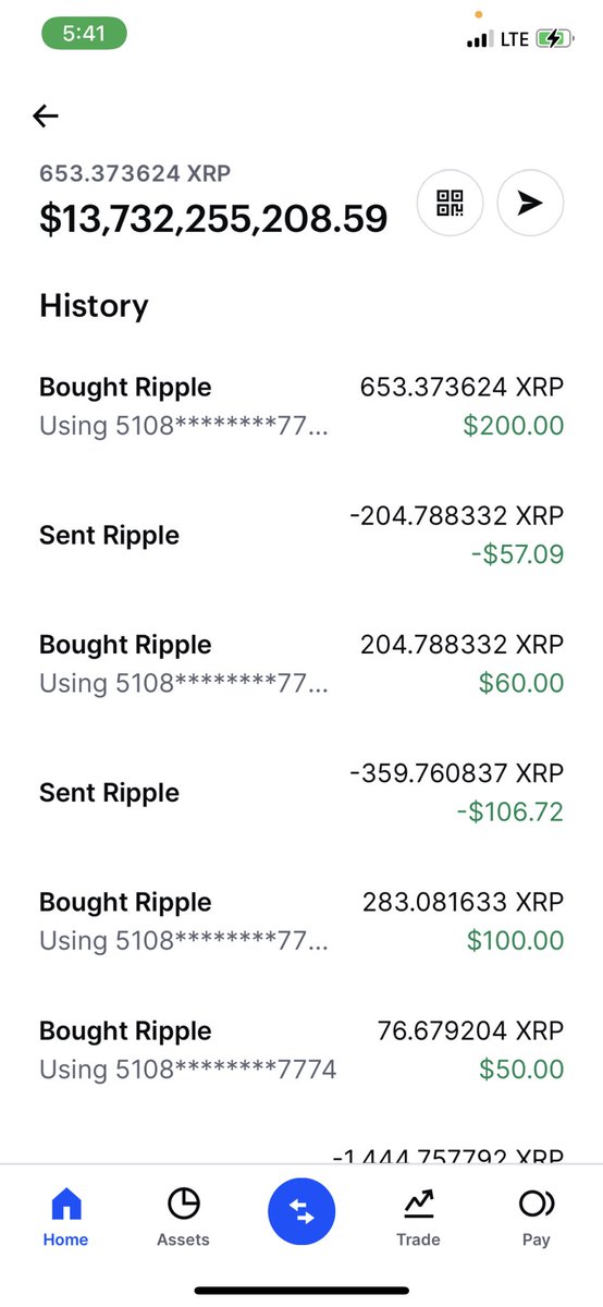 XRPCHANEL's tweet photo. Y’all remember this glitch? This is why I #hodl #xrp https://t.co/0XGO6sR1wH
