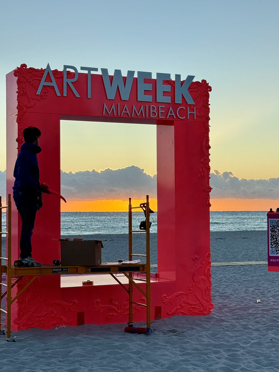First time being in Miami for <a href="/ArtBasel/">Art Basel</a>