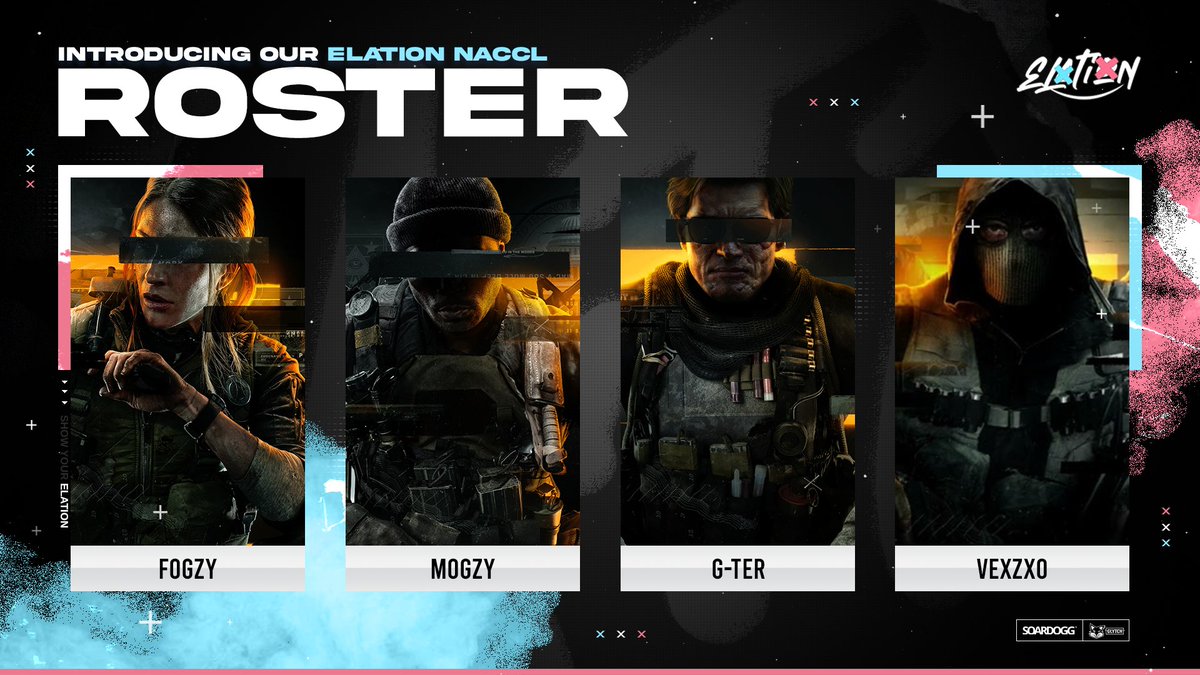 We are excited to announce our entry into the Winter Circuit for <a href="/NACCLeagues/">North American CoD Circuit</a>.

Our boy <a href="/Fogzyyy/">Fog</a> leads this pack of misfits into the league. Help us welcome the team into the Elation family!

#ShowYourElation • #ELTCOD • <a href="/GLYTCHEnergy/">GLYTCH Energy</a> • <a href="/SoarDogg/">SoarDogg Apparel</a>