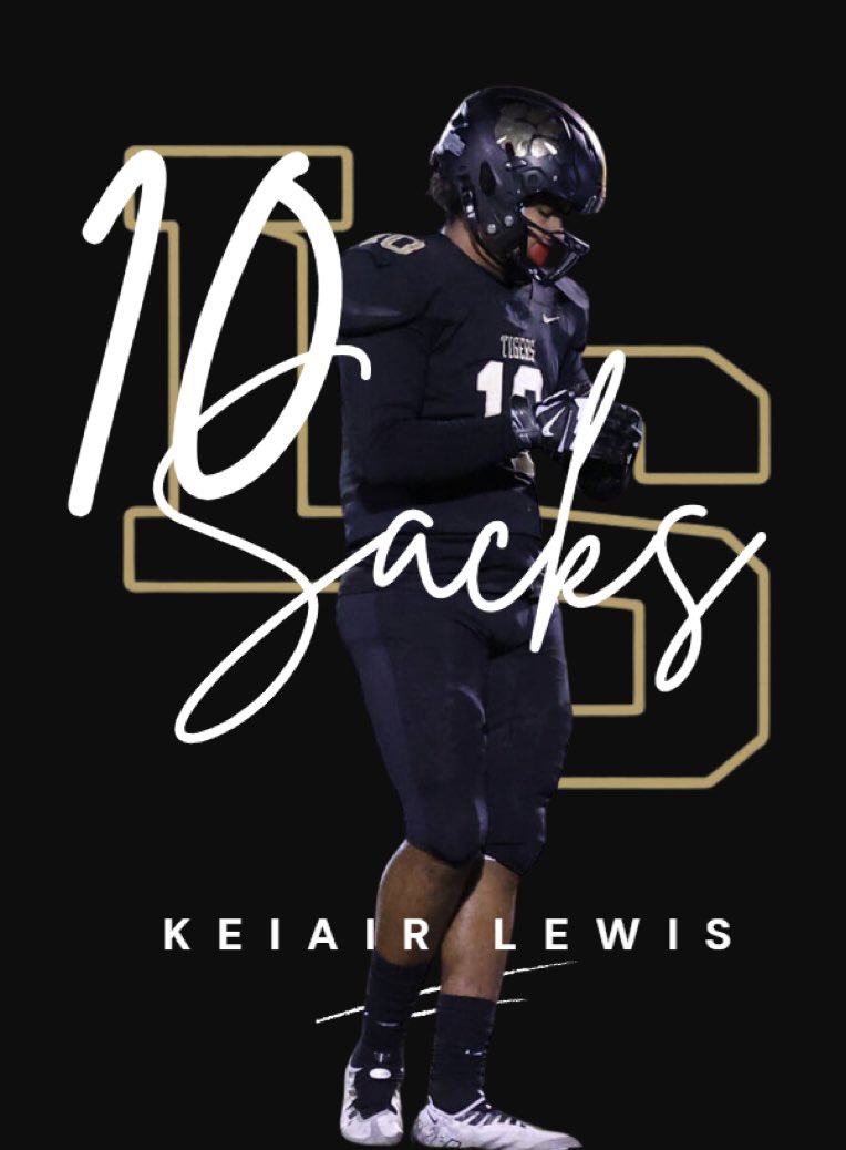 Keiair Lewis (@keiair_) on Twitter photo Honored to have the Lees Summit High School All time single season sack record set at 10 sacks on the year and 2 strip sacks (blessed🙏) <a href="/JPRockMO/">JP Rock</a> <a href="/recruitLSFB/">Recruiting LSTIGERFOOTBALL</a> <a href="/WOWKCfootball/">WOWKC</a> <a href="/6starfootballMO/">Six Star Football | MISSOURI</a> Honored to have the Lees Summit High School All time single season sack record set at 10 sacks on the year and 2 strip sacks (blessed🙏) <a href="/JPRockMO/">JP Rock</a> <a href="/recruitLSFB/">Recruiting LSTIGERFOOTBALL</a> <a href="/WOWKCfootball/">WOWKC</a> <a href="/6starfootballMO/">Six Star Football | MISSOURI</a>