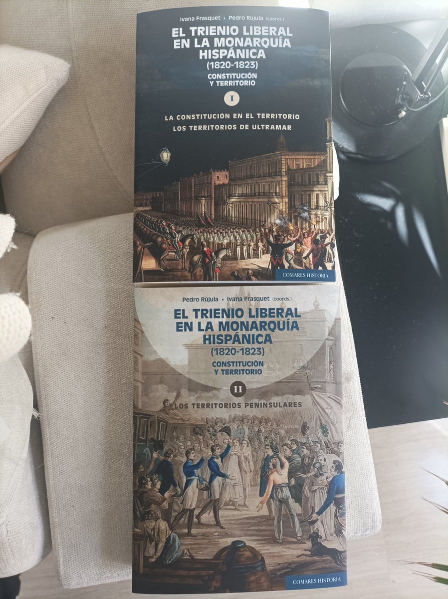 Cada vez sabemos más del Trienio Liberal, además en los dos hemisferios. Aquí lo último dirigido por Ivana Frasquet y Pedro Rujula en <a href="/comareseditor/">Editorial Comares</a> - más de 50 autores en dos volúmenes