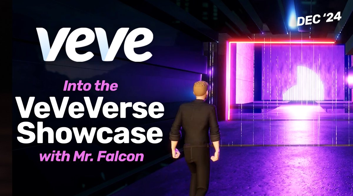 veve_official's tweet photo. Into the VeVeVerse: Beta Tester SHOWCASE! FULL video with @MrF4lcon, @Daniel00077, @mrbenrose and @My_Collectables is now live on our Youtube channel! 

Link to video: https://t.co/ZIgh00nLrB https://t.co/ACMpsJ2h6S