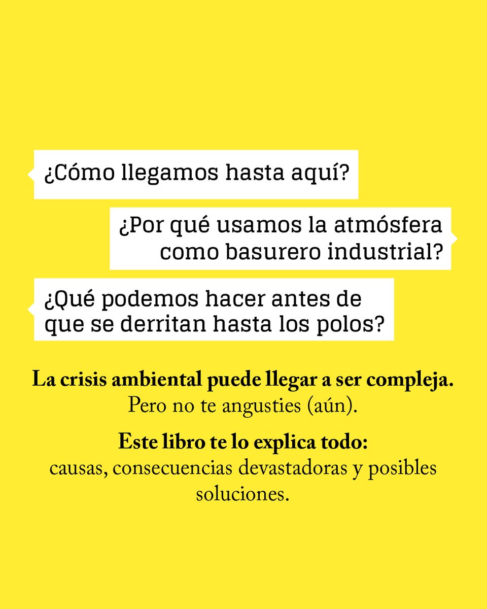AZ Editora (@azeditora) on Twitter photo 🌎Mucho se habla del #cambioclimático. En las #noticias, en las #redes, de boca en boca.
Ahora bien, respondamos con sinceridad, ¿terminamos de entender lo que está pasando en nuestro planeta? 🔥
<a href="/mdeambrosio/">Martín De Ambrosio</a> resolverá todas tus dudas. 🤨 🌎Mucho se habla del #cambioclimático. En las #noticias, en las #redes, de boca en boca.
Ahora bien, respondamos con sinceridad, ¿terminamos de entender lo que está pasando en nuestro planeta? 🔥
<a href="/mdeambrosio/">Martín De Ambrosio</a> resolverá todas tus dudas. 🤨