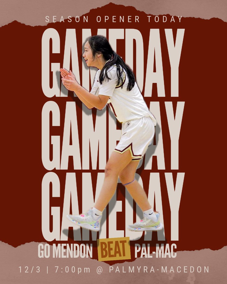 FINALLY GAMEDAY! 
Our season opener is a non-conference game away against Pal-Mac. Last year we came short of the win by just 3 points— we are hungry for the dub tonight‼️😈 Come out and support our girls tonight: JV at 5:30pm, VARSITY at 7:00pm!🥳 <a href="/VarsityMedia/">Varsity Media</a> <a href="/PrimetimeBall_/">Primetime585⭕️</a>