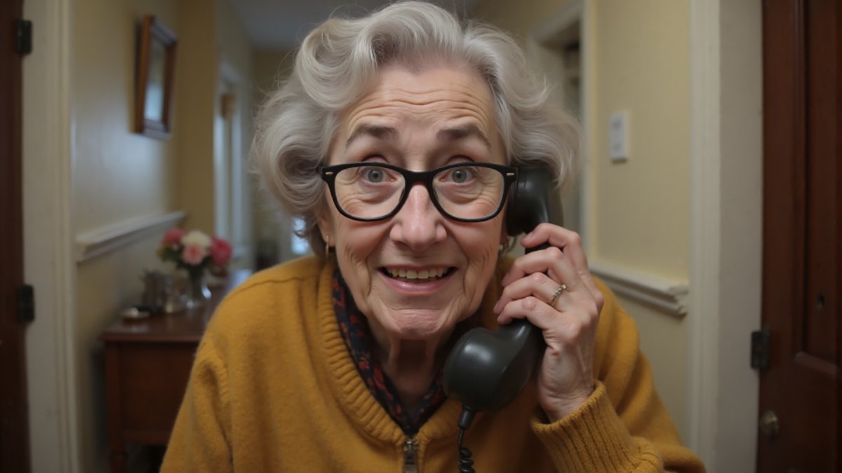 PopBase's tweet image. O2 has developed an AI grandma chatbot called ‘dAIsy’ to frustrate phone scammers.

The chatbot imitates an elderly woman who wastes scammers’ time by talking about knitting, her cat called ‘Fluffy’ and other topics.