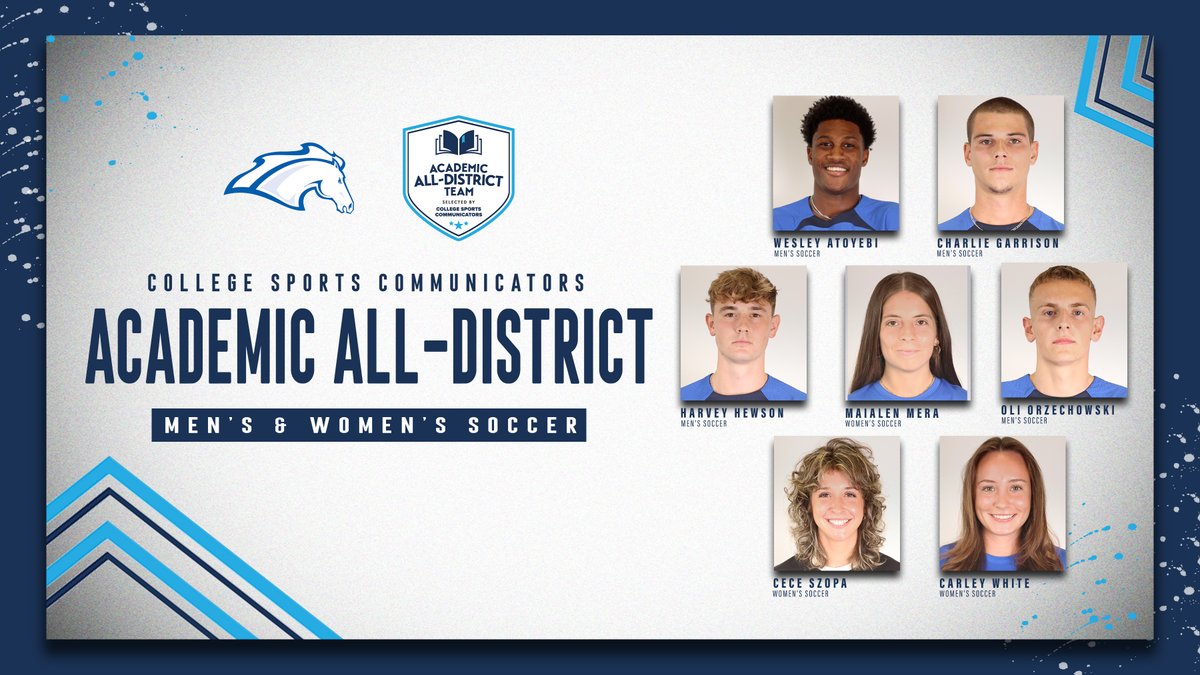 Congrats to our seven <a href="/CollSportsComm/">College Sports Communicators</a> Academic All-District honorees from <a href="/UAH_WSOC/">UAH Women's Soccer</a> and <a href="/UAH_MSOC/">UAH Men's Soccer</a>!