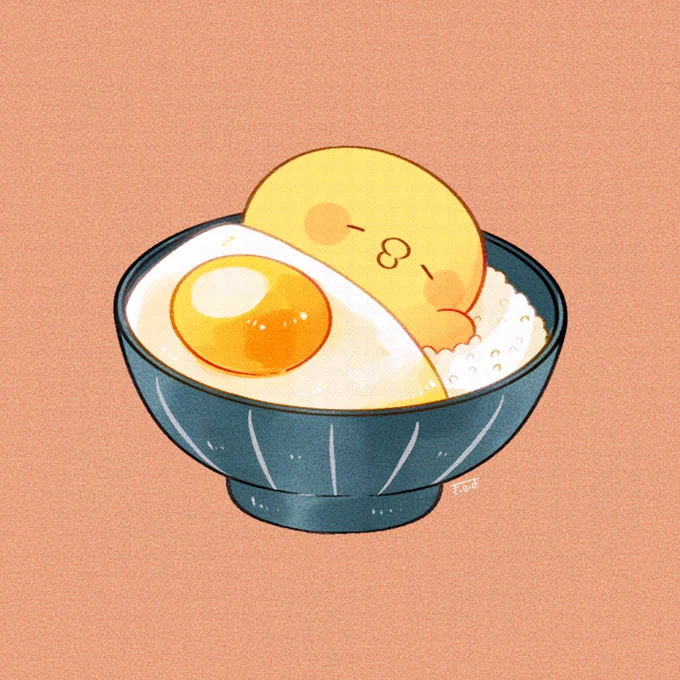 卵かけご飯#きみピヨ 