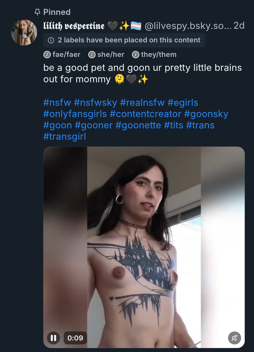 idk bout y'all but im very over this fascist app. u should be following me on bsky, where i post exclusive uncensored content daily 💕