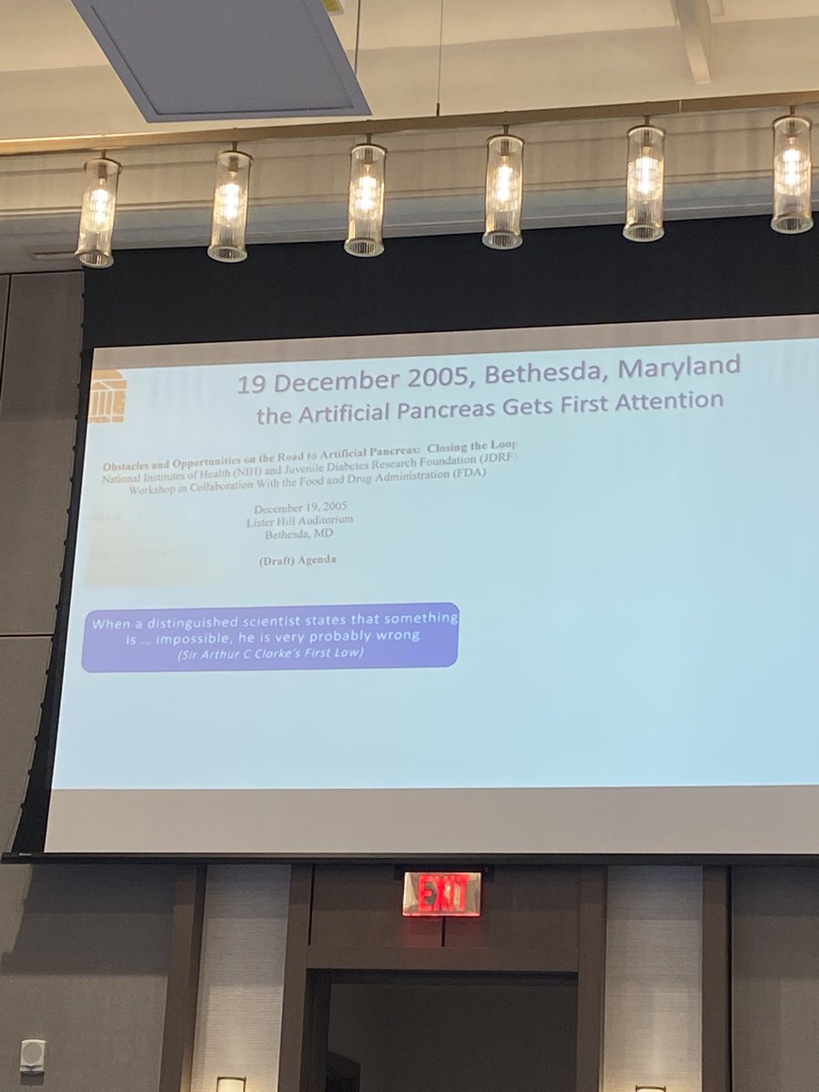 Amazing meeting by <a href="/BreakthroughT1D/">Breakthrough T1D</a> at UVA for young investigators! Learning about the history behind closing the loop between insulin pumps was inspiring to see the years of work that led to the new standard of care