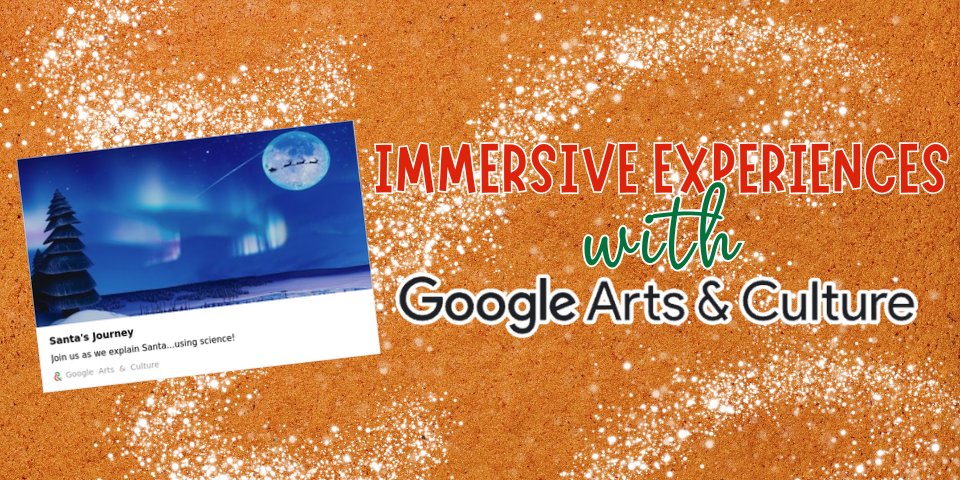 Day 2 of Winter Wonder-Learn
🔗 tinyurl.com/winterwonderle…
We’re taking Holiday-themed virtual trips w/ <a href="/googlearts/">Google Arts&Culture</a> 🌍✨
With Google Arts &amp; Culture you can:
🏛️Explore famous museums &amp; landmarks
🎄Experience immersive holiday exhibits
🎅Bring global culture right into your classroom