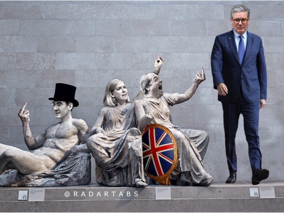 Tomorrow's confected outrage.... #ElginMarbles #NigelFarage