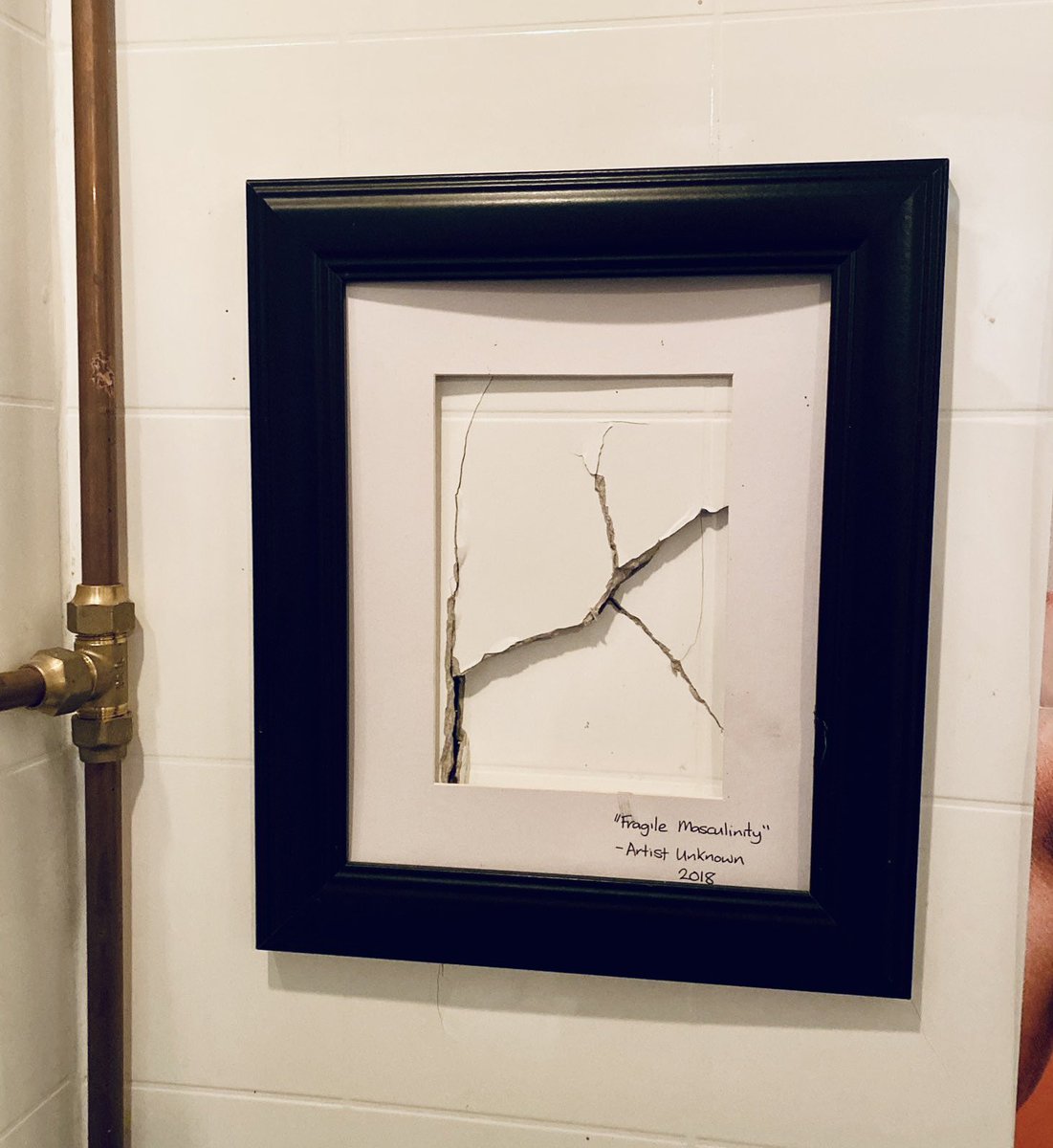 When your landlord visits for a property inspection and you have to think quickly.