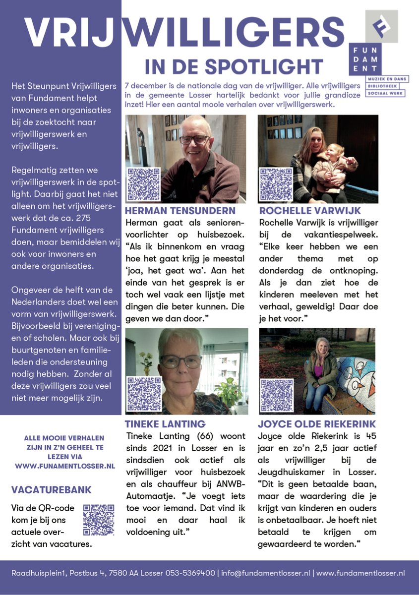 Alle vrijwilligers in de gemeente Losser hartelijk bedankt voor jullie grandioze inzet! 

twentejournaal.nl/artikel/44770-…
#fundamentlosser #vrijwilligers  #gemeentelosser #losser #twente #beuningen #delutte #overdinkel #glane #gronau #lonneker #dinkelland #oldenzaal #glanerbrug #enschede