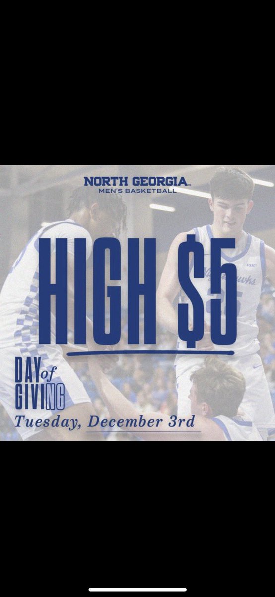 I gave a high 5! Join us in a day of giving! #ungdayofgiving <a href="/UNG_Nighthawks/">UNG Nighthawks</a> securelb.imodules.com/s/1863/bp18/fd…