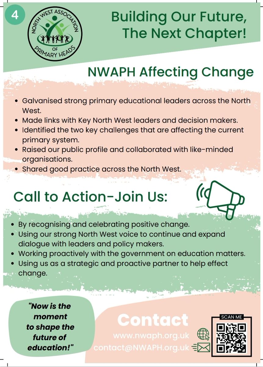 NWPrimaryHTs's tweet photo. Have you seen our annual report? @AndyBurnhamGM @bphillipsonMP @Fededucation @MetroMayorSteve @AndyBurnhamGM A hard copy is on route. Get in touch and let's make positive change together! https://t.co/osAD5ltmQa