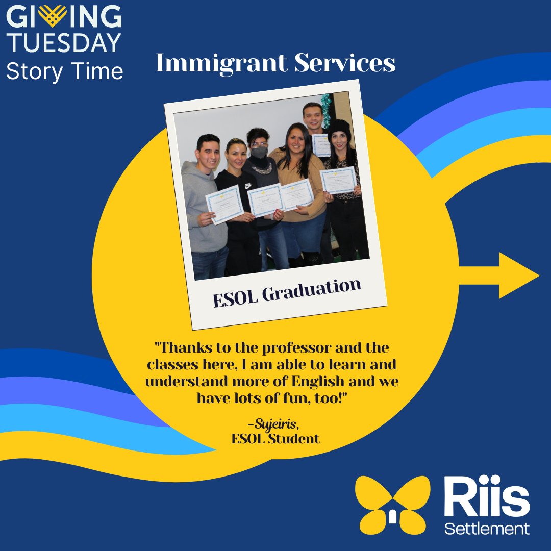 Riis_Settlement's tweet image. Your support on this #GivingTuesday can make a real difference! For over 70 years, we’ve proudly served western Queens, and we couldn’t do it without the generosity of people like you. Click the link in our bio to donate today.