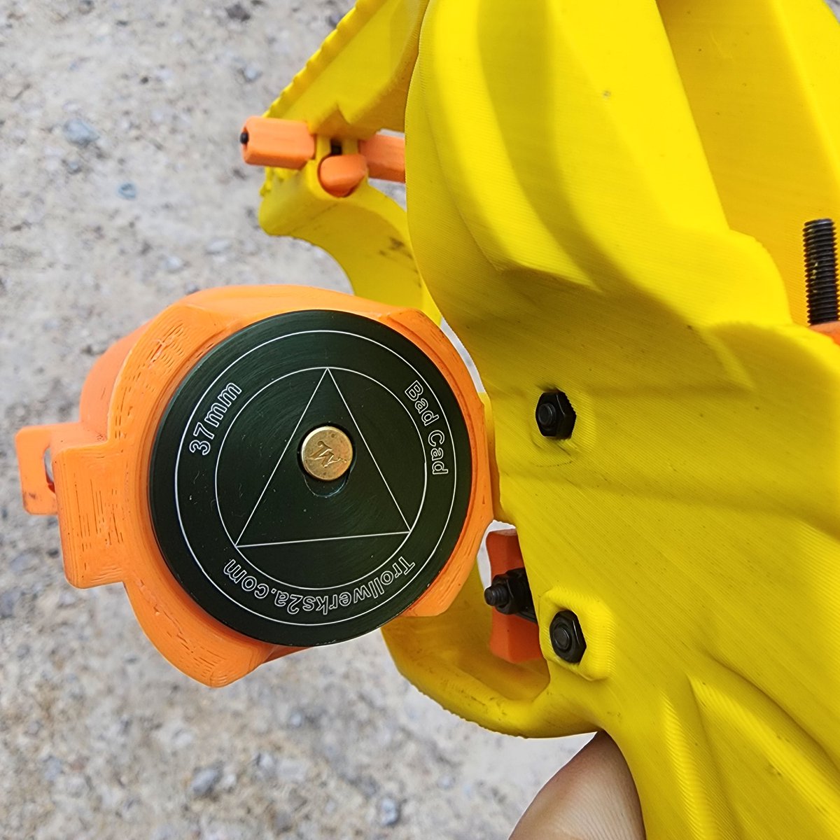 37mm reusable aluminum casings (reorder survey)

I have reusable 26.5mm casings in stock, but I'm about to reorder the reusable 37mm casings.  This the design that uses Ramset or other .22 cal NAIL GUN BLANKS as propellant.  I'm trying to gauge interest so I order the right