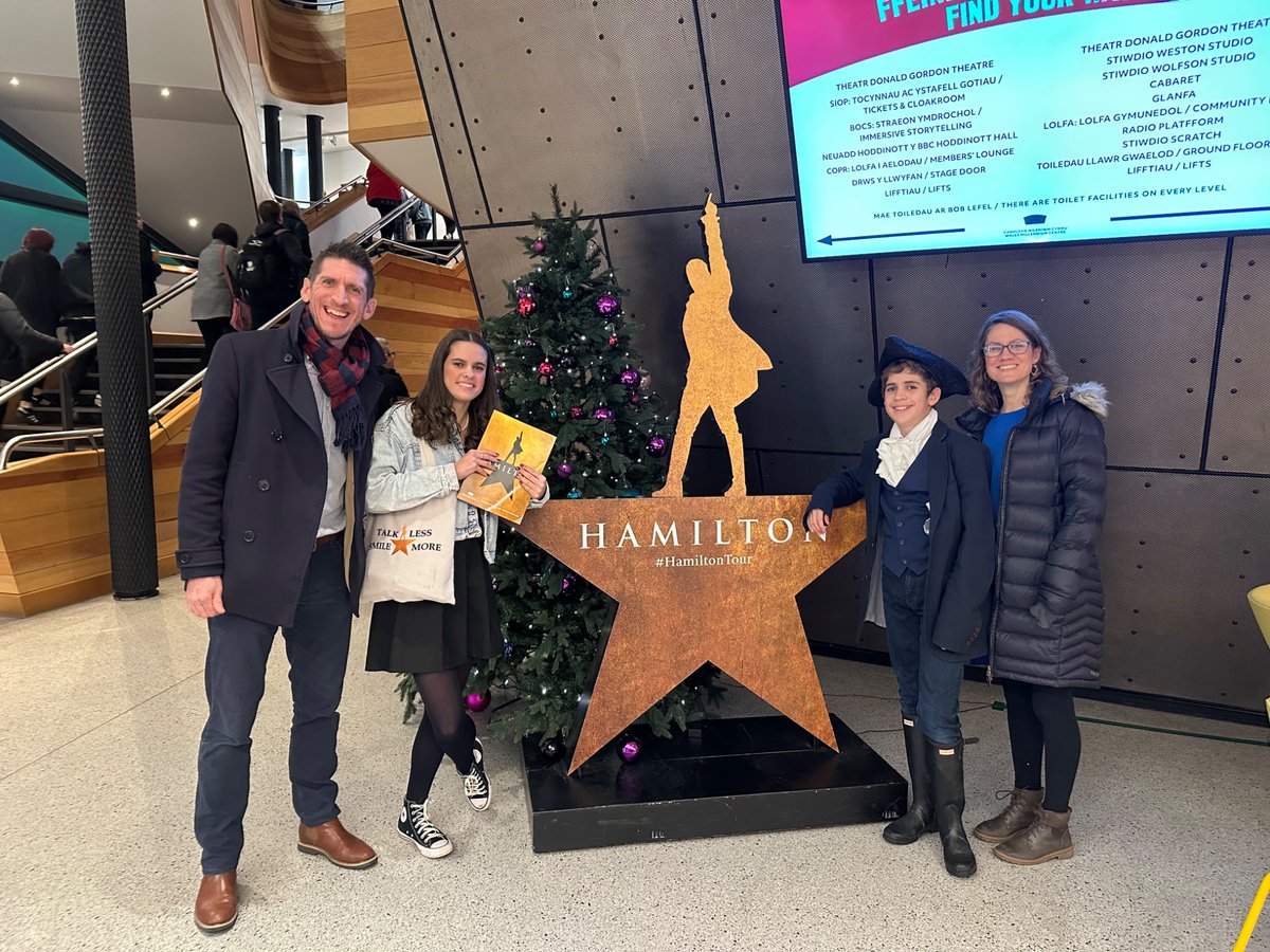 Important to have George Washington on your side when you go to #HamiltonTour #Cardiff

<a href="/Lin_Manuel/">Lin-Manuel Miranda</a>