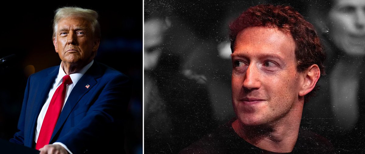 ChuckCallesto's tweet photo. BREAKING: Mark Zuckerberg SEEKS ROLE in Trump Tech Policy..

WHAT SHOULD TRUMP DO? https://t.co/PJBtAHeAsy