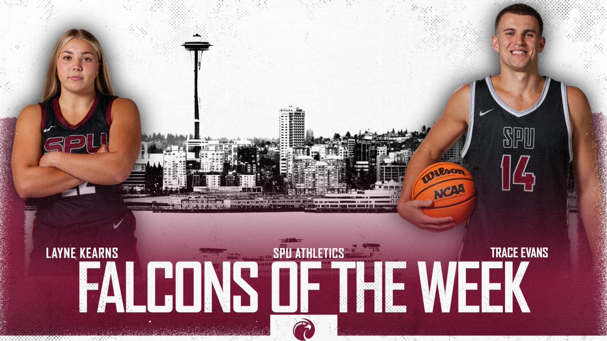 SPUsports's tweet photo. Congrats to SPU basketball players Layne Kearn and Trace Evans as this week's SPU Athletics Falcons of the Week.

READ | https://t.co/d2RVL8jcKj

#GoFalcons https://t.co/6UMEnimx3w