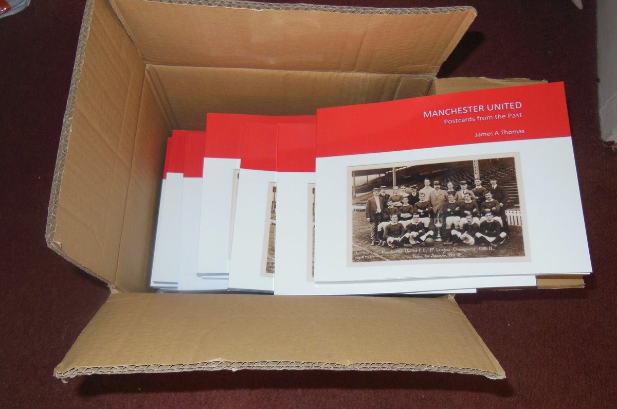 Last few remaining of my book. Will have more after Christmas. Tells the story of United from Newton Heath to the European Cup triumph of 1968. 178 pages. Not available in the shops so if interested please DM me for my paypal details. £12.99 with free UK p &amp; p.  #ManchesterUnited