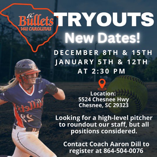 EC Bullets Carolina’s 14U (@ecbullets_sc) on Twitter photo 