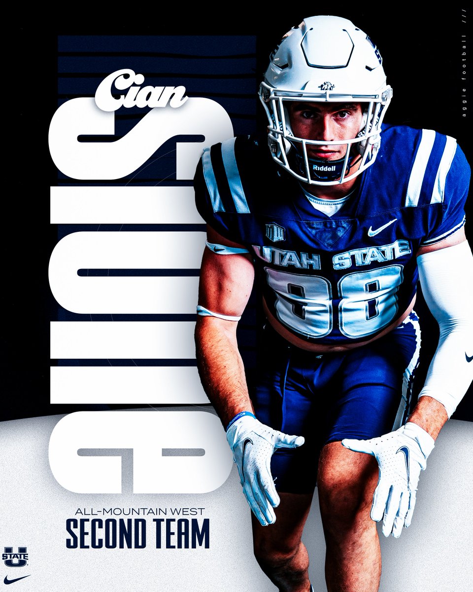 Congrats to <a href="/CianSlone/">Cian Slone</a> on being named All-<a href="/MountainWest/">Mountain West</a> Second Team!

➡️ bit.ly/41jkbzc

#AggiesAllTheWay
