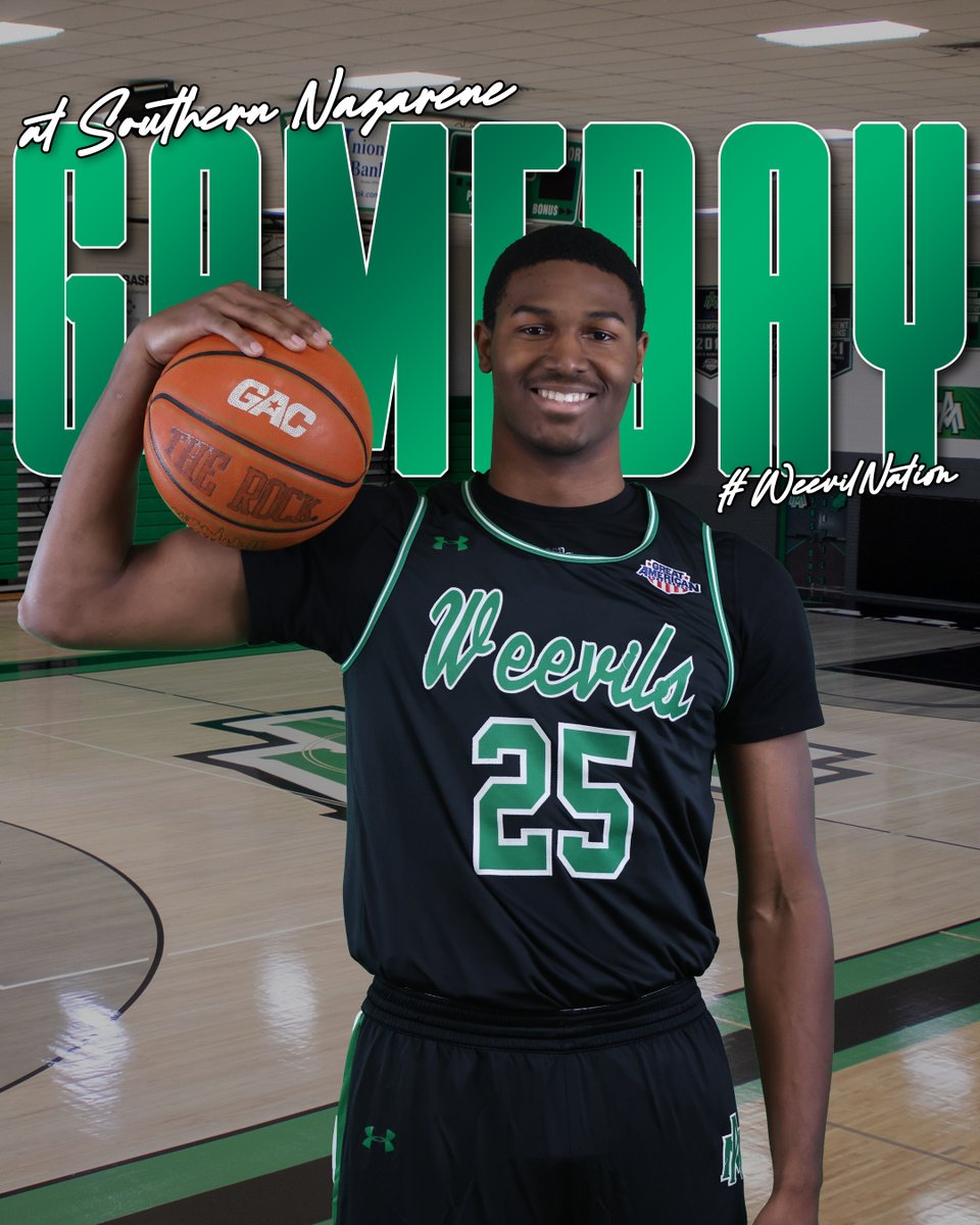 CONFERENCE PLAY BEGINS TODAY❗️

🆚: Southern Nazarene University
📺: youtube.com/@SNUCrimsonSto…📊: uamsports.com/coverage
🏟️: Sawyer Center 
📍: Bethany, Oklahoma  
⌚️: 7:30 PM 

#WeevilNation
