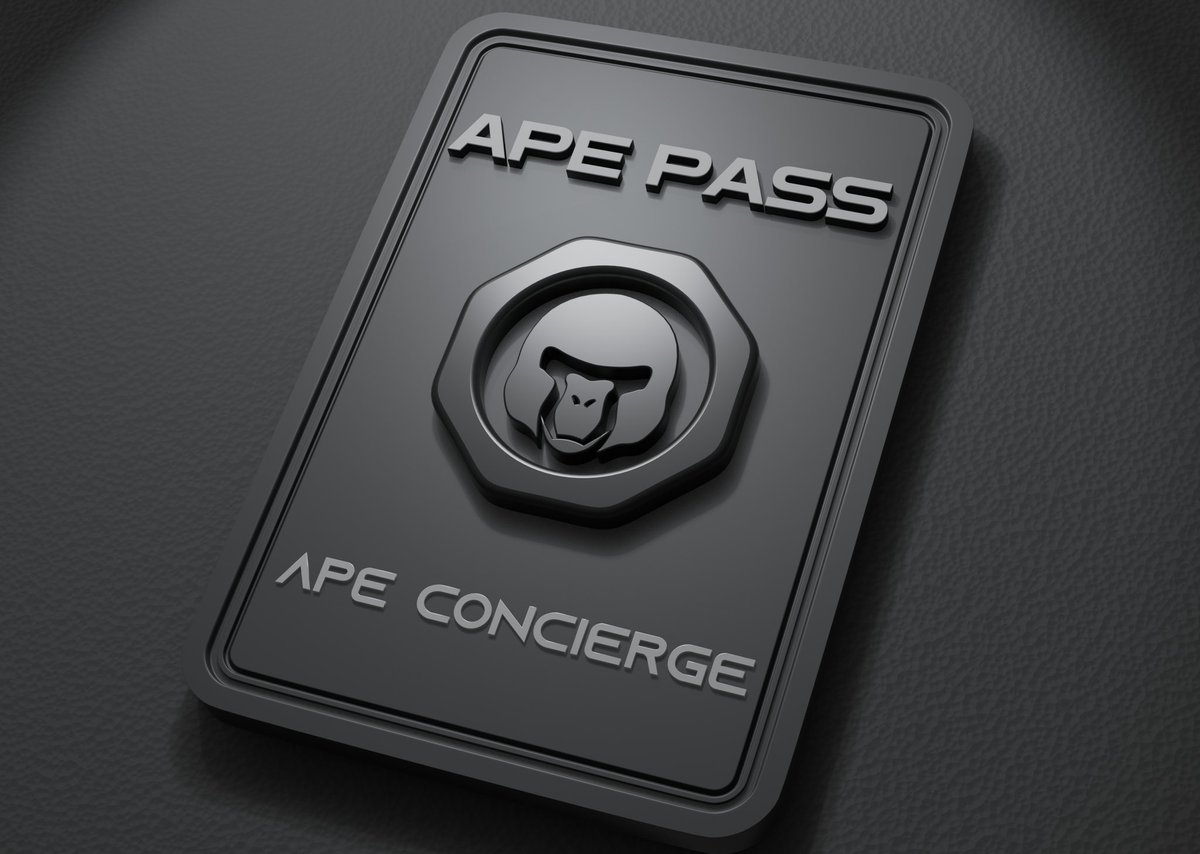 iamasifr's tweet photo. I was always been fascinated by the concept of the PROOF Pass, once valued at 100 ETH.
With the APE PASS, we’re looking to prove that Web3, IRL experiences, and events can come together seamlessly.
The ultimate pass for everything ApeChain. 🚀
@ApeConcierge #ApePass https://t.co/nWQ34X7RwD