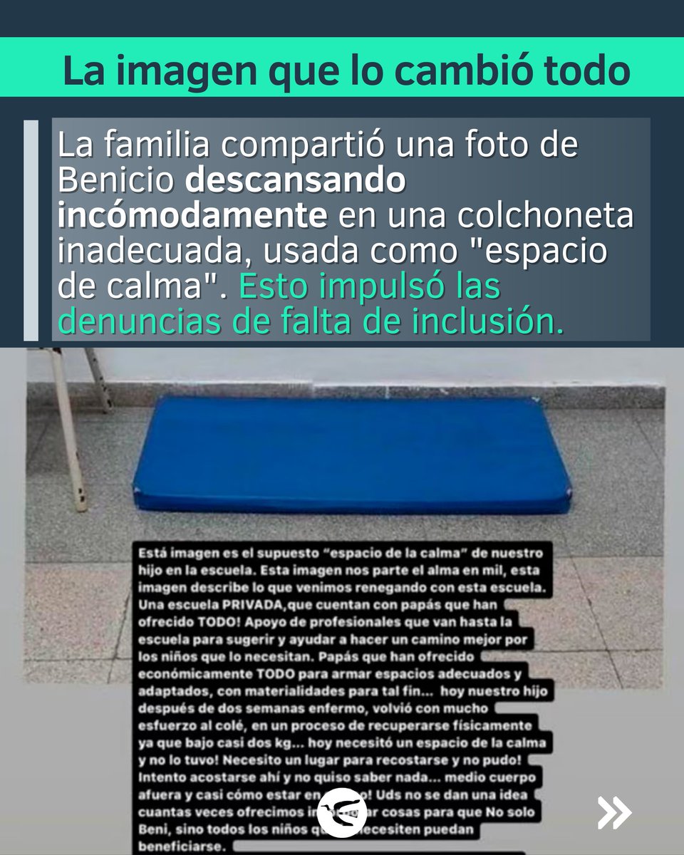 perfilcom's tweet photo. 💔 Rodrigo Rey y una lucha por la inclusión

El arquero de Independiente denuncia que el colegio donde estudian sus hijos les negó la matrícula para 2025. Según la familia, la decisión fue una represalia por haber expuesto públicamente la falta de inclusión para Benicio, su hijo con TEA.

⚖️ La familia presentó un recurso de amparo y cuenta con el respaldo de organizaciones que buscan hacer visible esta problemática en la educación.

📲 Mantenete informado en https://t.co/XdKWrdy7Wm

#InclusiónEscolar #TEA #DerechosHumanos