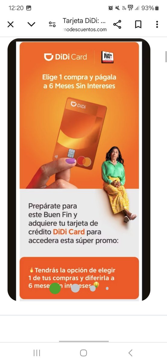 JuanRodri45's tweet photo. @Profeco quiero reportar a @didicard por no cumplir con sus promociones en sus productos, me invitaron a sacar la tarjeta y que mi primera compra seria a 6 meses y no cumplieron, anexo evidencias. Y al momento me dicen que no se puede. https://t.co/Db60ldafaH