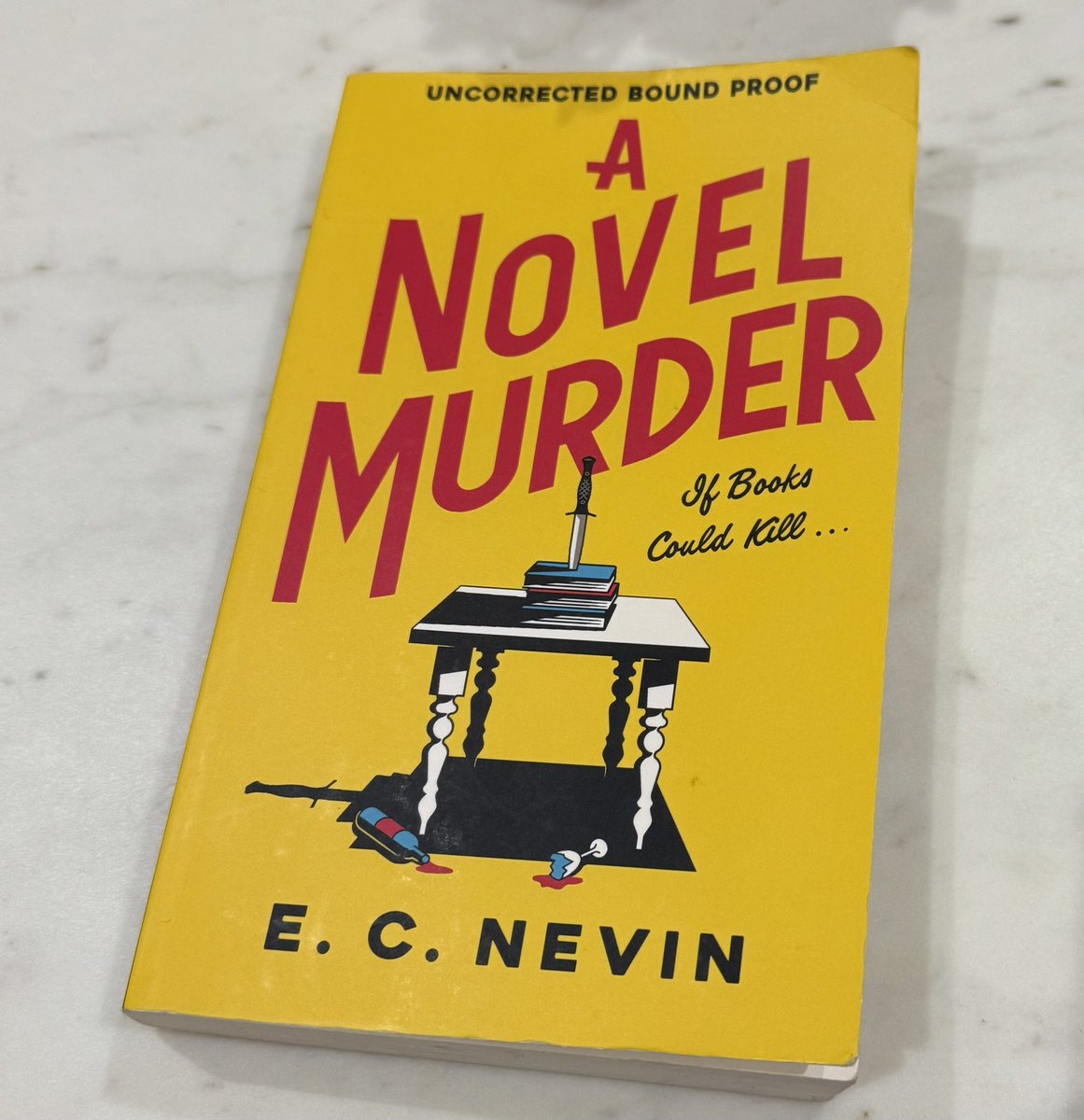Every crime writer needs to read this. Out in 2025 - a murder mystery at a literary festival that will make you think of Harrogate. Frequently laugh out loud funny, beautifully observed with plenty to say about the publishing industry. I loved it! Congratulations <a href="/EvilEveHall/">Eve</a>