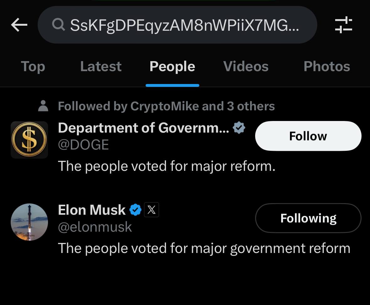 Tapiwachin's tweet photo. @Shwamoss @EleanorTerrett @SECGov @realDonaldTrump Everyone wants to be part of @DOGE and $atdoge is part of this journey. https://t.co/LhvLgNdYaZ