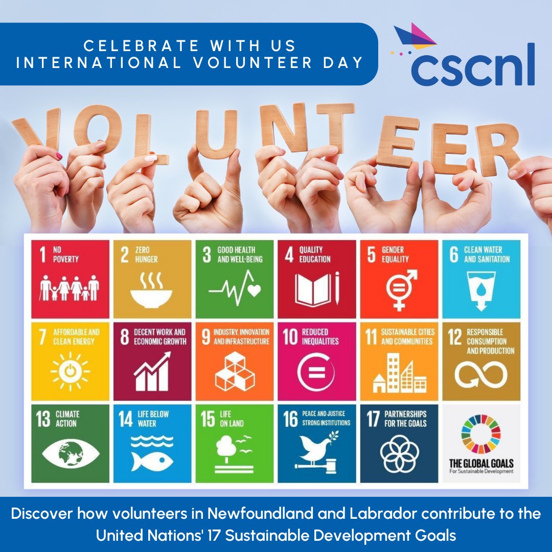 Celebrate International Volunteer Day with us on Dec 5, online at 10 AM! 🌍 Register now: zoom.us/meeting/regist…

#Volunteer #IVD2024 #CommunityImpact #CSCNL