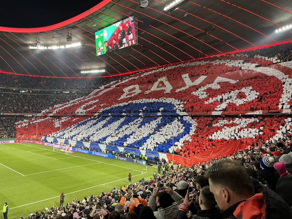 DFB-Pokal-Achtelfinale FC Bayern München gegen Bayer Leverkusen. #FCBB04 #DFBPokal #dpareporter