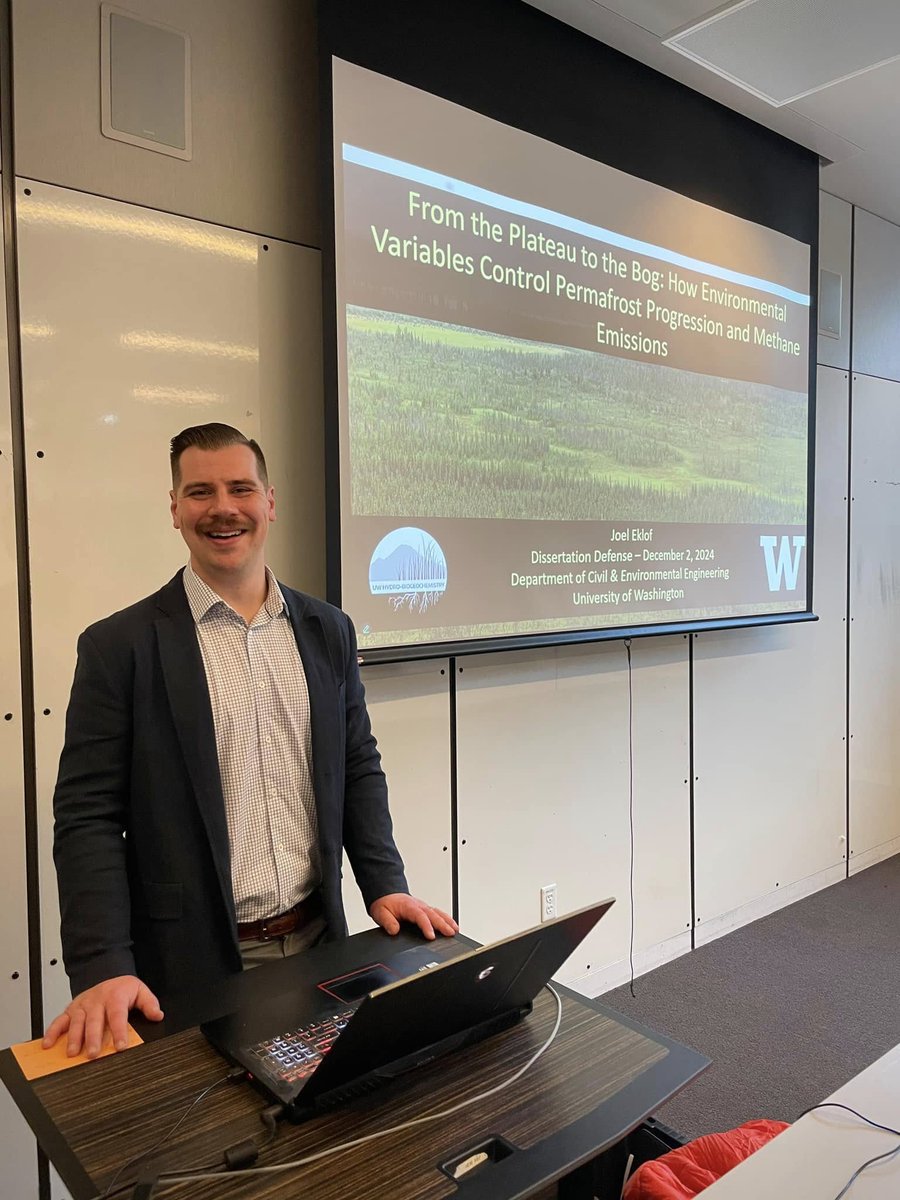 I am excited to share that I successfully defended my doctoral dissertation, "From the Plateau to the Bog: How Environmental Variables Control Permafrost Progression and Methane Emissions!"