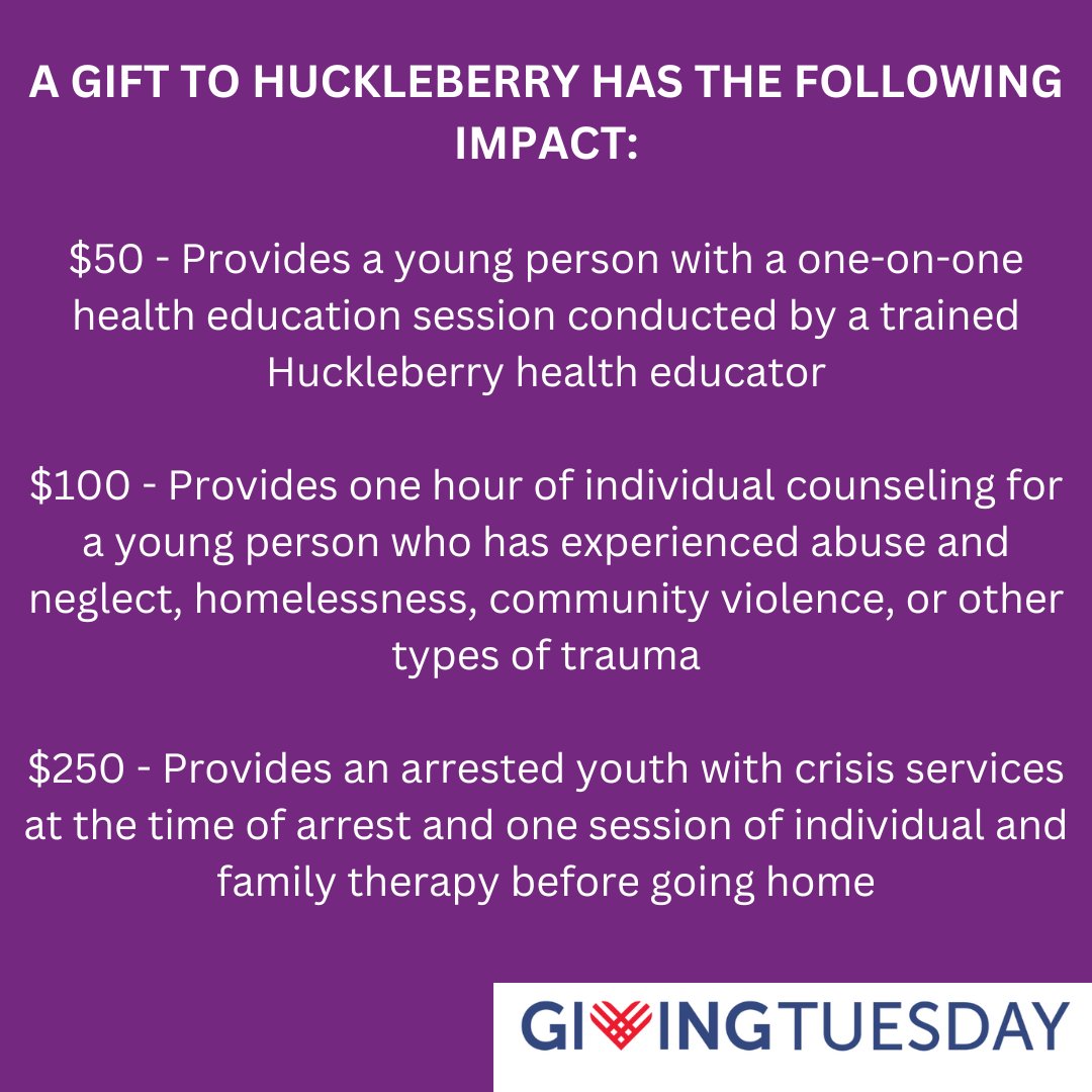 It's <a href="/GivingTuesday/">GivingTuesday</a> Our programs provide holistic care, meeting youth's basic needs. Gifts made TODAY by 11:59 pm will be matched by the  <a href="/warriors/">Golden State Warriors</a>  up to $5,000!n PLUS: make a 100% tax-deductible donation TODAY of $25 or more and you could win 2 SUITE TICKETS!