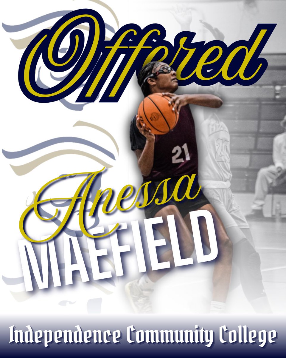 AnessaMaefield's tweet photo. My first offer from independence community collage! Thank you for this opportunity!!! 

Thank you to coach amber for helping me get this far! @TampaIgniteGBB https://t.co/dDz2V9Y7Hv
