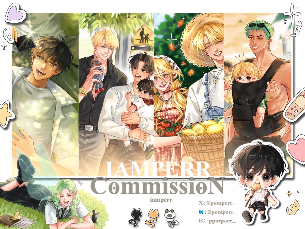 pomperr_'s tweet image. [Pls rt🤍]
สนใจสอบถามเพิ่มเติมได้ค่า🫶🏻🌟

•รายละเอียดเพิ่มเติม👇🏻
#commissionTH  #commissionopen