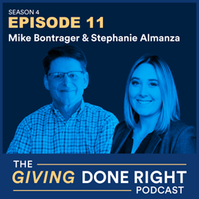This Giving Tuesday, get inspired to give locally. In <a href="/CEPData/">Center for Effective Philanthropy</a>'s podcast Giving Done Right hear from philanthropists/father-daughter duo Mike Bontrager &amp; Stephanie Almanza for insight into building trust and a thriving local community through philanthropy.
bit.ly/giving-done-ri…