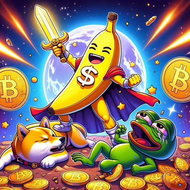 TJR_crypt's tweet photo. $BAN IS THE NEW KING OF MEMECOINS! ๐๐ Who's ready to join the #BANANIUM revolution and take the crypto world by storm? โ๏ธ๐ฅ We're talking moon shots, lambos, and a life of financial freedom! ๐๐ธ Don't miss out on the fun! Join the #BANANIUMARMY and let's make some noise! ๐ฃ๐ฅ #Solana #Memecoin #Crypto #BANANIUM ๐๐