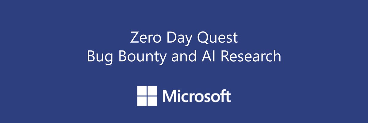 Are you a security researcher interested in AI bounty submissions? Join us to learn more about Microsoft's Bug Bounty Program and how to qualify for the Zero Day Quest. In this session, hosted by Lynn Miyashita (<a href="/lynnfosec/">Lynn</a>) and Andrew Paverd (<a href="/ajpaverd/">Andrew Paverd</a>), we'll discuss Microsoft's