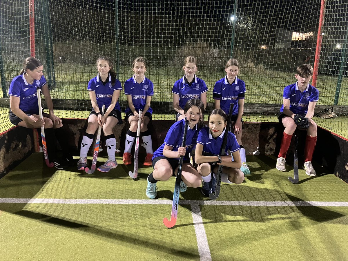 The cold didn’t stop these super hockey legends tonight vs Hartismere! 4-4 thriller for Y7/8! 11-3 win for 8/9! A hat trick for Otto, 6 for Noah! Players of the game were Martha &amp; Flora 🏑🌟🤘🏼