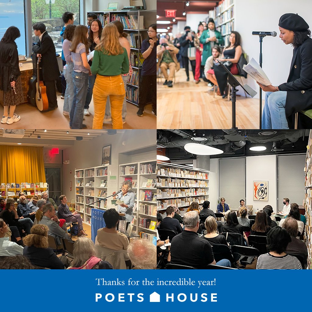 poetshouse's tweet image. We believe poetry can change lives and we need poetry now more than ever. This #GivingTuesday, please make a gift to help Poets House keep poetry accessible for everyone! poetshouse.org/donate/