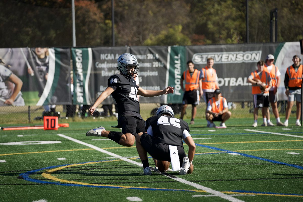 I am officially entering the transfer portal as a sophomore Kicker/Punter with 2 years of eligibility remaining. I want to thank Stevenson and the coaches for the opportunities that were given to me. I want to thank God and my family for the help with this decision. Looking