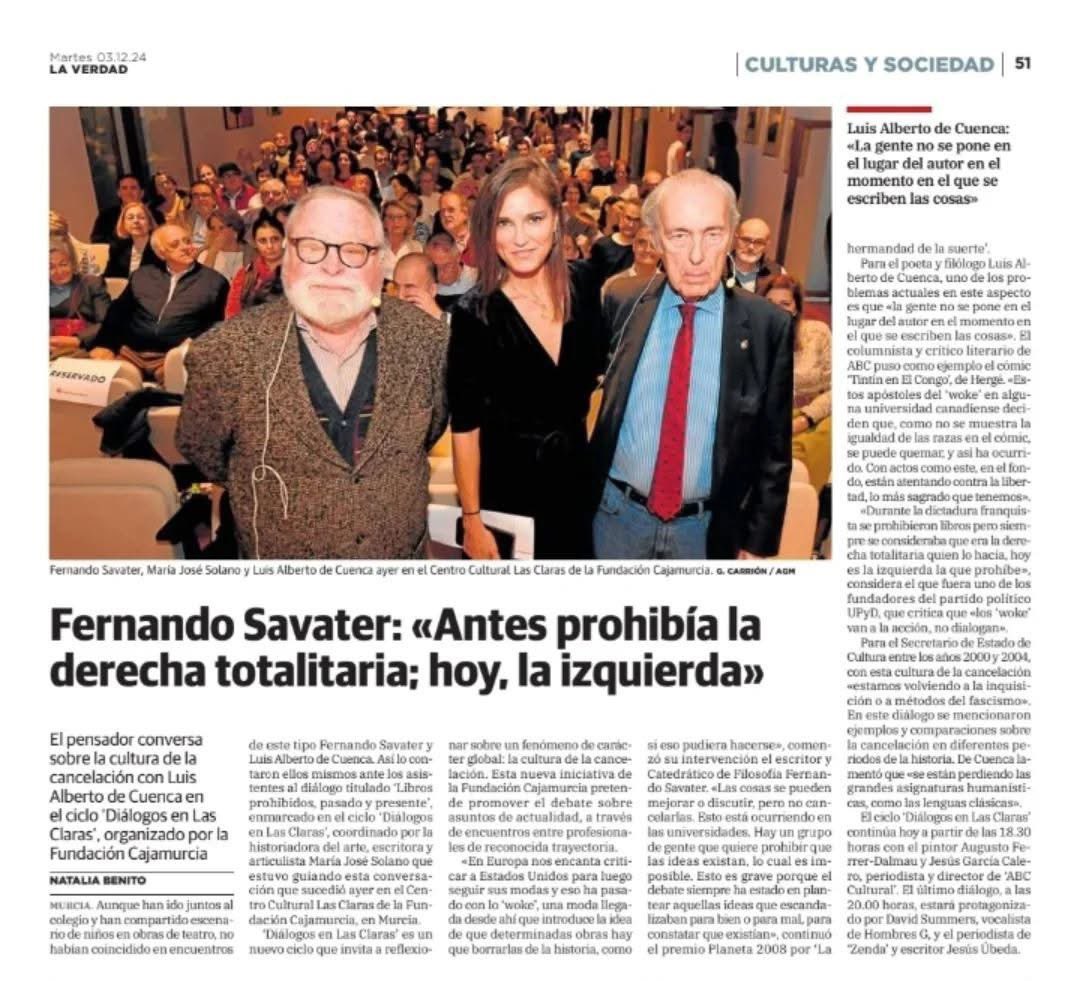 Antes prohibía la derecha totalitaria; hoy, la izquierda. 

En <a href="/laverdad_es/">laverdad_es</a>.