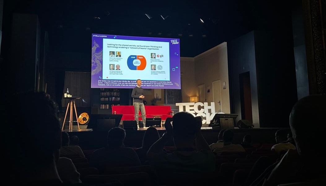 fabriceb's tweet photo. Glad to see #LeanTech resonating with the challenges of tech leaders at @TechRocksFr
As someone challenged during the QA session, why promote scale in today's context?
Lean Tech is not about promoting scale... https://t.co/tOqPIpkRuC