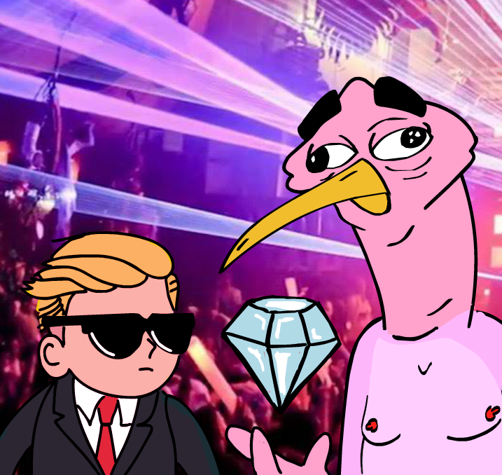 Pink_Ronnies's tweet photo. When you find the only thing harder than your nips

$PnkRonnies on $Sol

https://t.co/CgaLzRZTva

Stylin' w our boy at  the ****  - @wallstreetbets 
#wallstreetbets #pinkronnie #pnkRonnies #pinksol #SolanaMemeCoin #memecoinonsolana #Kluckit #PinkRonnieParty #NipplePoppin https://t.co/PHiEfazfaC